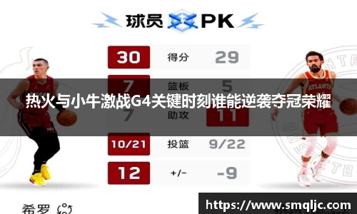 热火与小牛激战G4关键时刻谁能逆袭夺冠荣耀